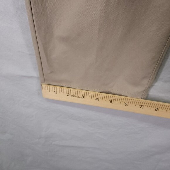 Public Rec Pants Mens 36x30 Performance Chino Stretch Workwear Beige Trousers - Picture 7 of 14